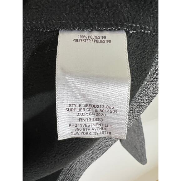 Spyder Men’s Full Zip Hooded Jacket Gray Black Heather Performance Size Medium - Picture 10 of 10